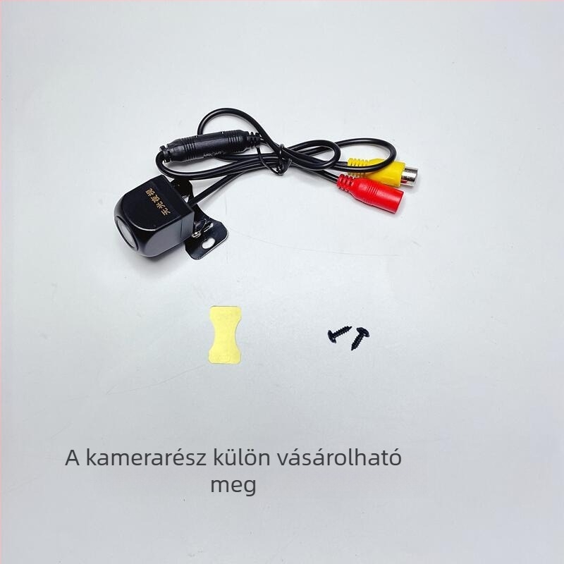 Autó hátulról kamerája CCD-17, infravörös éjszakai látás, széles látószög, járműre szerelve (CCD-17, 12V, CVBS)