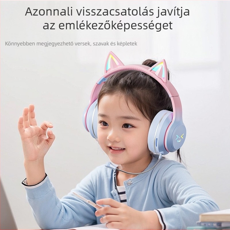 JST-BT035D Fejre szerelt Bluetooth headset, összecsukható, kártya-nyílás, sztereó, Bluetooth 5.3, 10 m hatótáv, >8 h üzemidő, IPX4