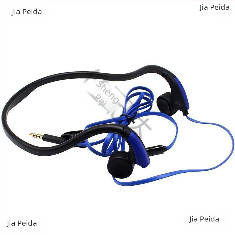 Csontvezetéses fejhallgató, vezetékes, mikrofonos, nem illeszkedik a fülbe, fülre akasztó dizájn, kényelmes futáshoz és kerékpározáshoz