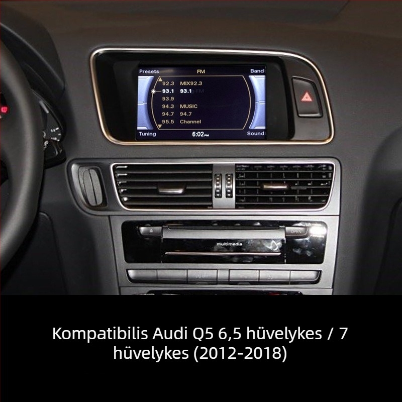 Vezeték nélküli CarPlay/Android Auto adapter Audihoz - EC13-C, kettős magos CPU, 1GB RAM, vezeték nélküli interfész, kapacitív érintőképernyő