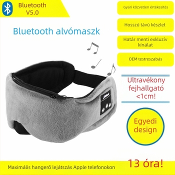 Bluetooth alvómaszk 5.0 – zene és hívások, akár 8 órás üzemidő