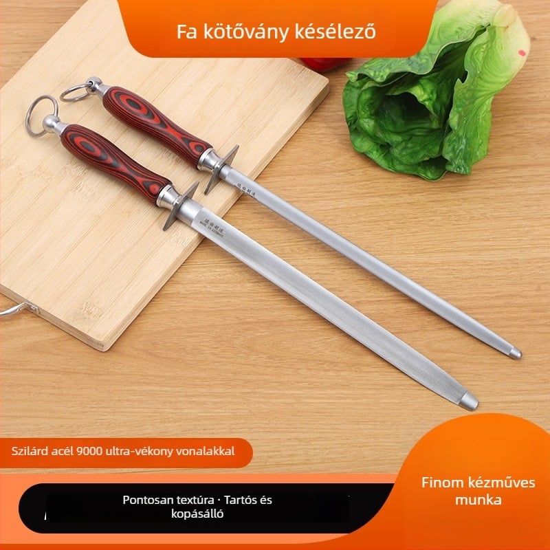 Fudong Tools Késélező Rúd Húsokhoz – Magas széntartalmú acél, Késélezés a késhez, Modern Minimalista Dizájn