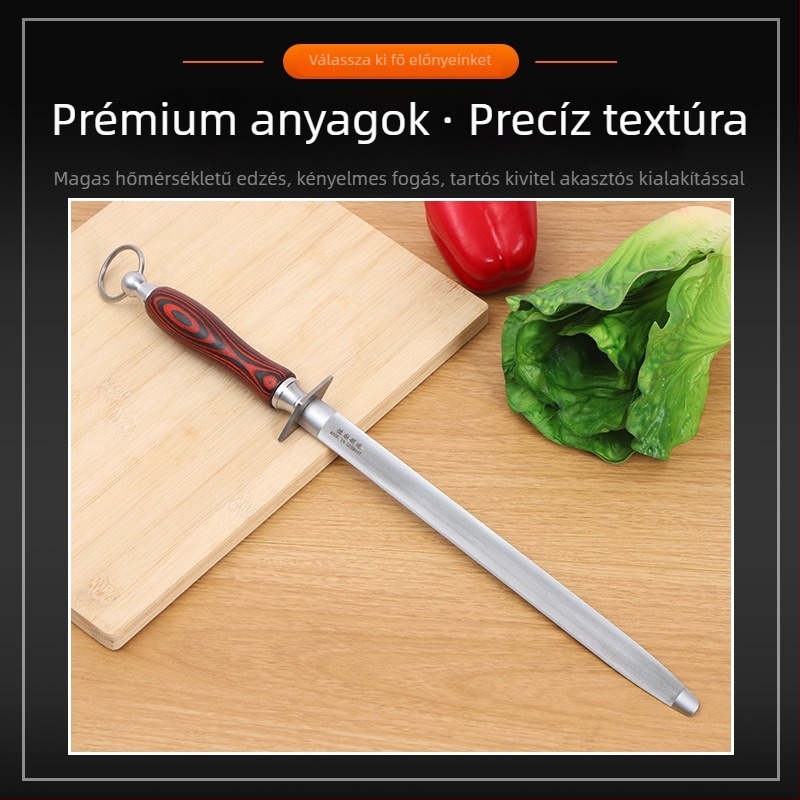 Fudong Tools Késélező Rúd Húsokhoz – Magas széntartalmú acél, Késélezés a késhez, Modern Minimalista Dizájn