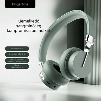 Fingertime P3 játék Bluetooth fejhallgató, Bluetooth 5.1, 10 m hatótáv, több mint 8 óra akkumulátor-élettartam, sztereó, fejre helyezhető mikrofonnal