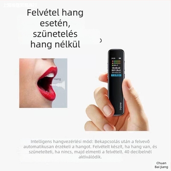 Professzionális hangrögzítő hosszú üzemidejű, diákoknak