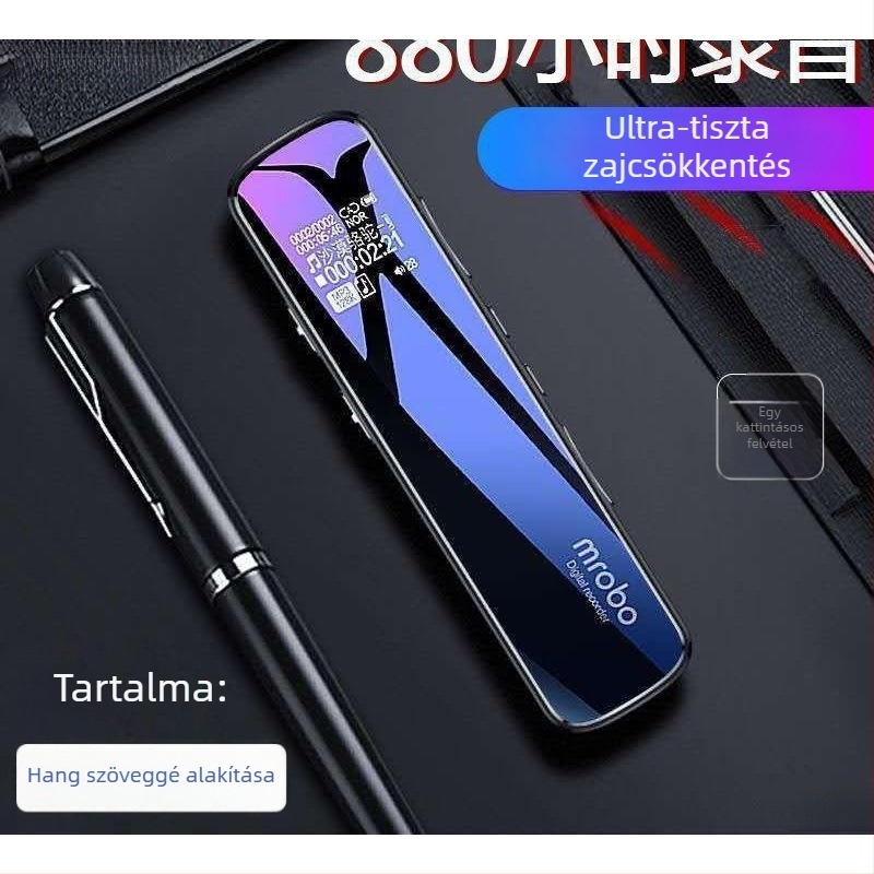 Professzionális hangrögzítő hosszú üzemidejű, diákoknak