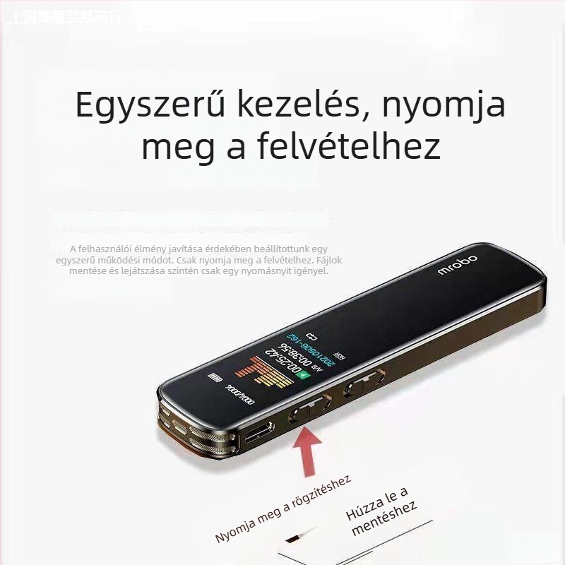 Professzionális hangrögzítő hosszú üzemidejű, diákoknak