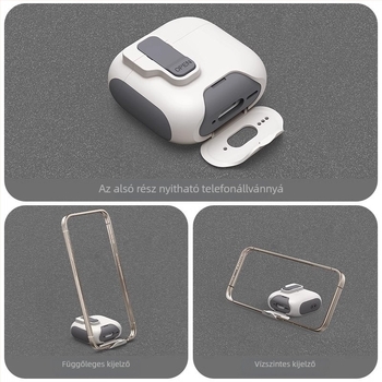 AirPods TPU védőtok – Multifunkcionális, Hordozható, Univerzális; injekciós öntés, Kompatibilis Apple és Huawei