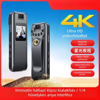 Szakmai hang- és videófelvevő ultrahosszú készenléttel, rendvédelmi szervek számára