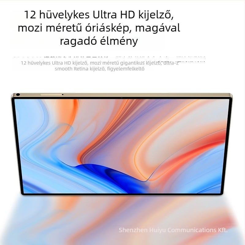 Tanulótabletta Androiddal, MTK nyolcmagos processzor, 64GB tárhely, 4G hálózat telefonhívásokkal, kettős kamera
