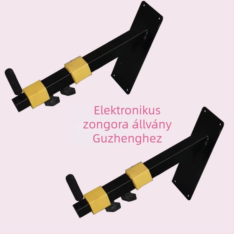Fali hangszer-tartó, modell H-35, vasból készült, elektronikus billentyűzethez, Pine Forest márka