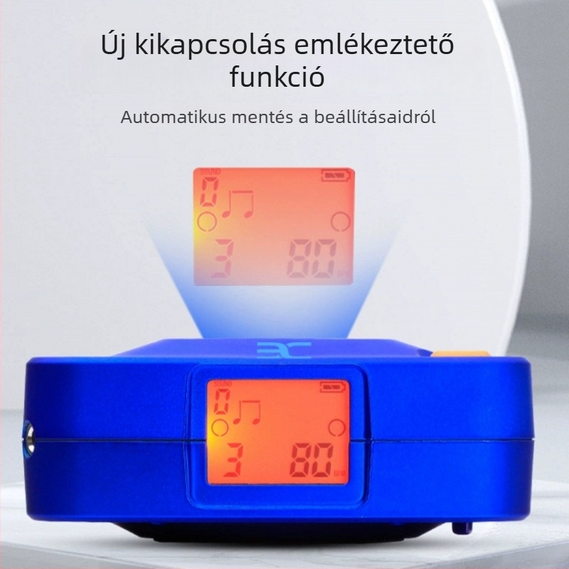 Eno EM-688 Elektronikus metronóm tunerrel és változó hanggal zongorához, gitárhoz, Guzhenghez, Pipahoz és Erhuhoz – több hangszeres metronom zenés vizsgákra