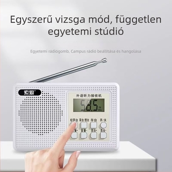 T-6661 CET-4/6 hallgató rádió DSP-vel, MP3, felvétel, 50 előre beállított állomások