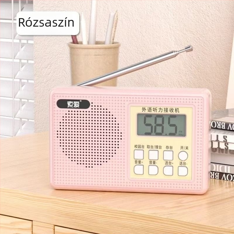 T-6661 CET-4/6 hallgató rádió DSP-vel, MP3, felvétel, 50 előre beállított állomások