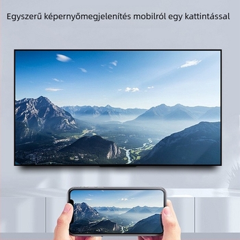 Internetes TV set-top doboz 4K, Wi-Fi, HDMI/AV, 128MB RAM