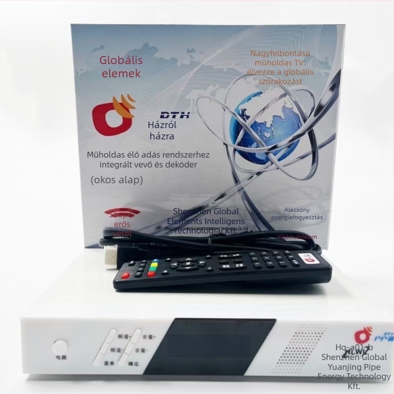 Beidou HD univerzális tévéset-top box negyedik generáció, Wi-Fi, külső antenna, 128 MB memória, 480p