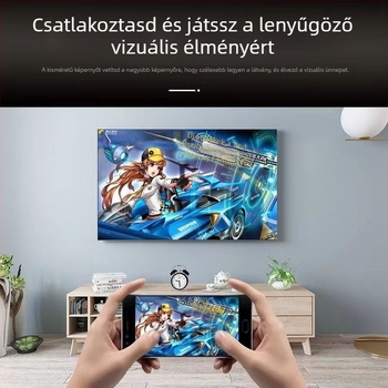 Vezeték nélküli HDMI tükröző vevő – modell w13, Haiqi processzor, 128 MB RAM, 1080p HDMI kimenet