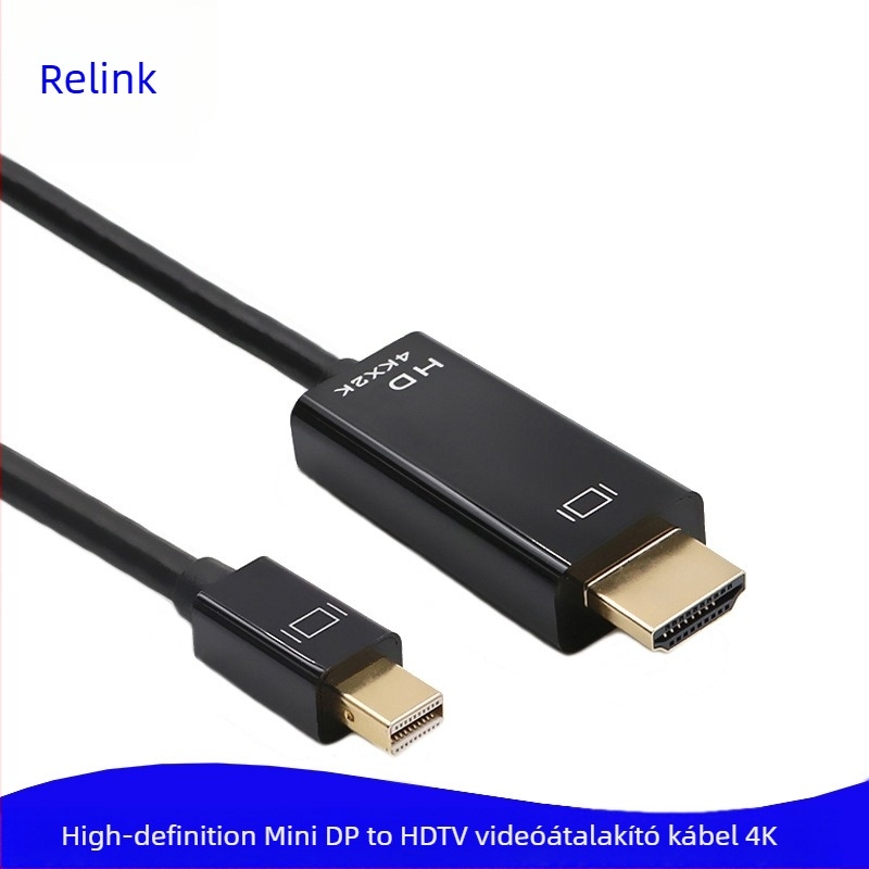 Mini DisplayPort–HDMI adapterkábel, 4K*2K@30Hz, AS719, hossz: 1m/1.8m/3m