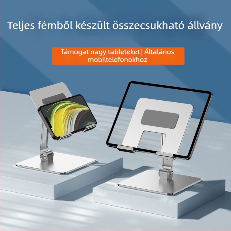 Asztali telefon-tartó, univerzális, szénacélból, Changjian márka, testreszabás elérhető