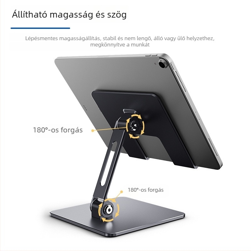 Asztali telefon-tartó, univerzális, szénacélból, Changjian márka, testreszabás elérhető