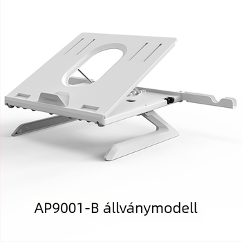 Általános célú asztali állvány laptophoz, telefonhoz és tabletához; anyag: mérnöki műanyag + hardver; márka: I'm thinking/oimaster; kompatibilis laptophoz, mobiltelefonhoz és tabletához