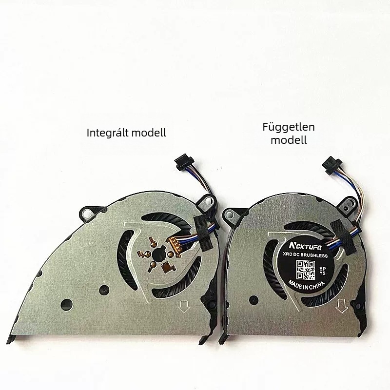 HP Star 14-ce laptop hűtőventilátor, alumínium ház, 1 ventilátor, kompatibilis TPN-Q207/L26368-001/L26367-001