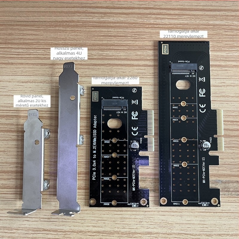 NVMe M.2 PCIe 3.0 x4 adapterkártya, modell MCA6032, 2017-es megjelenés
