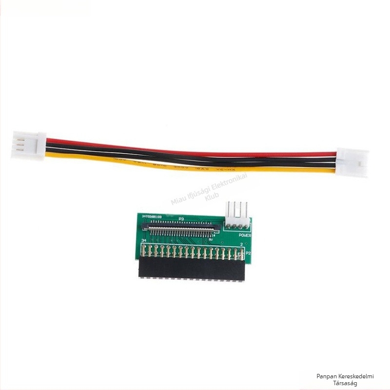 Floppy meghajtó adapter kábel, 34P–26Pin, rugalmas kábel