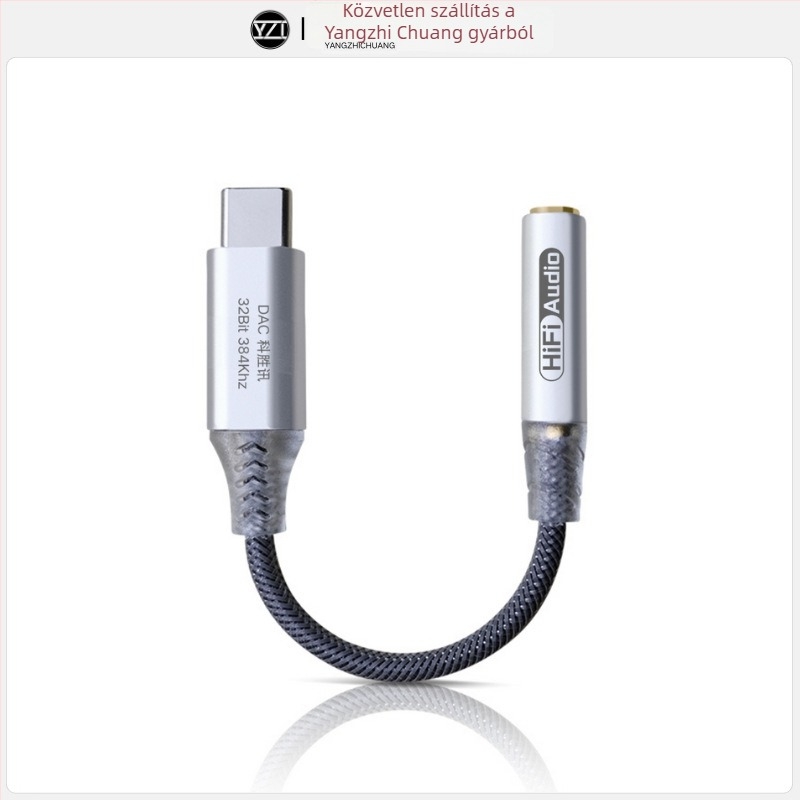 Type-C digitális DAC fülhallgató adapter kábel – Yang Zhi Chuang, modell JM, cikk JM, kompatibil Android és Apple