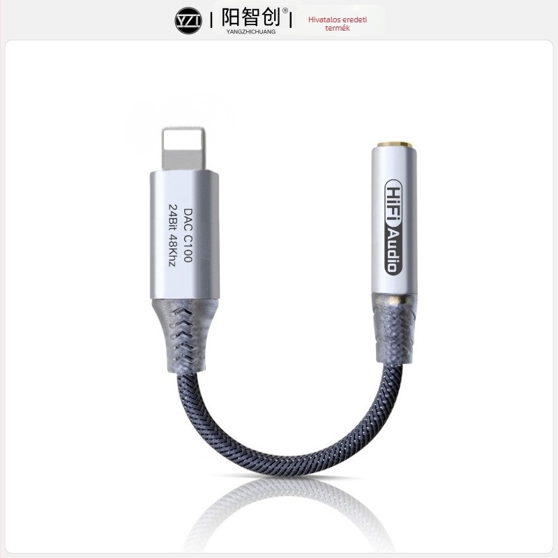 Type-C digitális DAC fülhallgató adapter kábel – Yang Zhi Chuang, modell JM, cikk JM, kompatibil Android és Apple