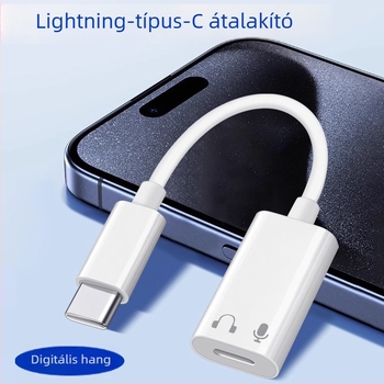 Yinhe XBL-223 Type-C to Lightning fejhallgató adapter Apple iPhone-hoz