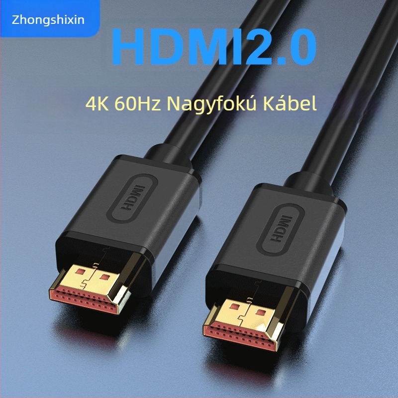 HDMI 2.0 kábel, Type A-tól Type A-ig, 4K/60Hz, árnyékolt, oxigénmentes réz