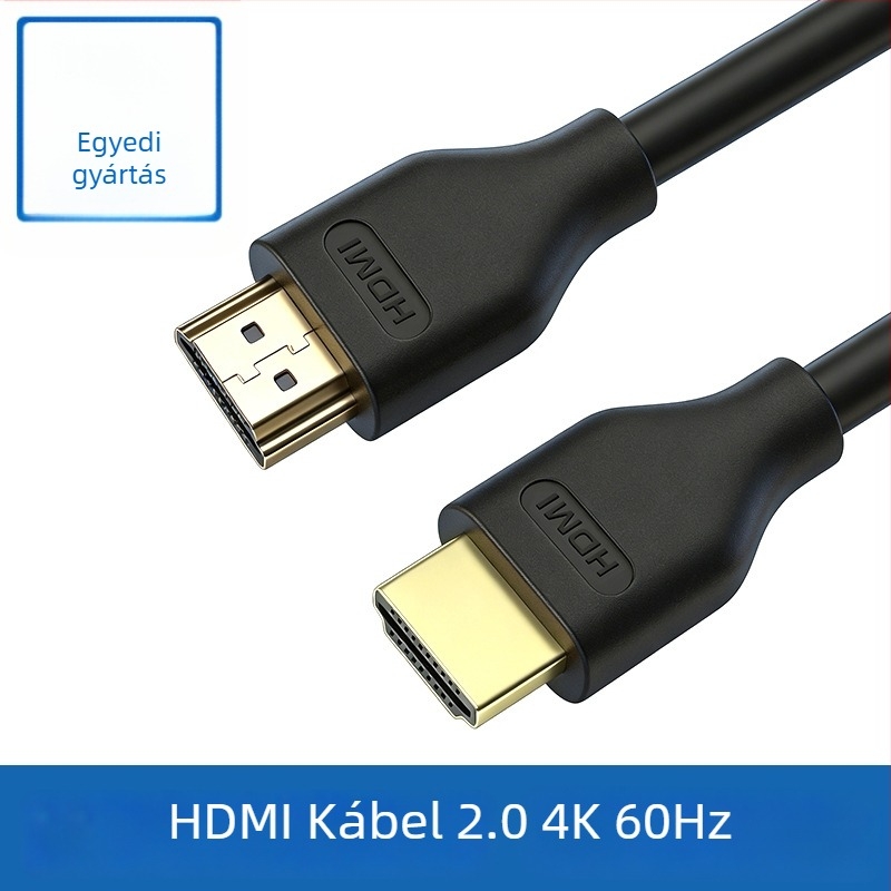 HDMI 2.0 kábel, Type A-tól Type A-ig, 4K/60Hz, árnyékolt, oxigénmentes réz