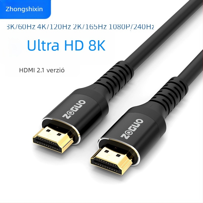 HDMI 2.0 kábel, Type A-tól Type A-ig, 4K/60Hz, árnyékolt, oxigénmentes réz