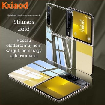Huawei Pura X átlátszó védőtok – teljes körű védelem, merev burkolat, esésálló, prémium megjelenés
