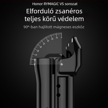 Huawei Honor Magic VS telefonvédő | PC anyag, hátsó tok, injektív öntés, ütésvédő funkció, testreszabás támogatott