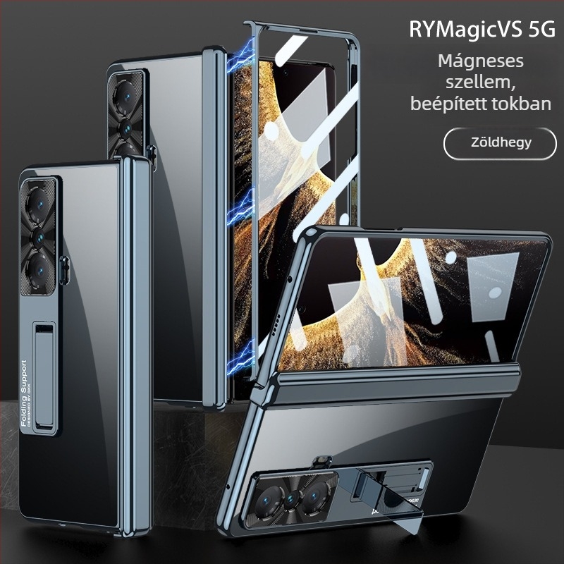 Huawei Honor Magic VS telefonvédő | PC anyag, hátsó tok, injektív öntés, ütésvédő funkció, testreszabás támogatott