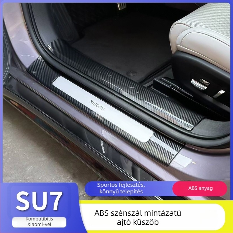 ABS ajtó küszöbsín Xiaomi SU7 – első és hátsó ajtó küszöb, karcolásálló, kopásálló