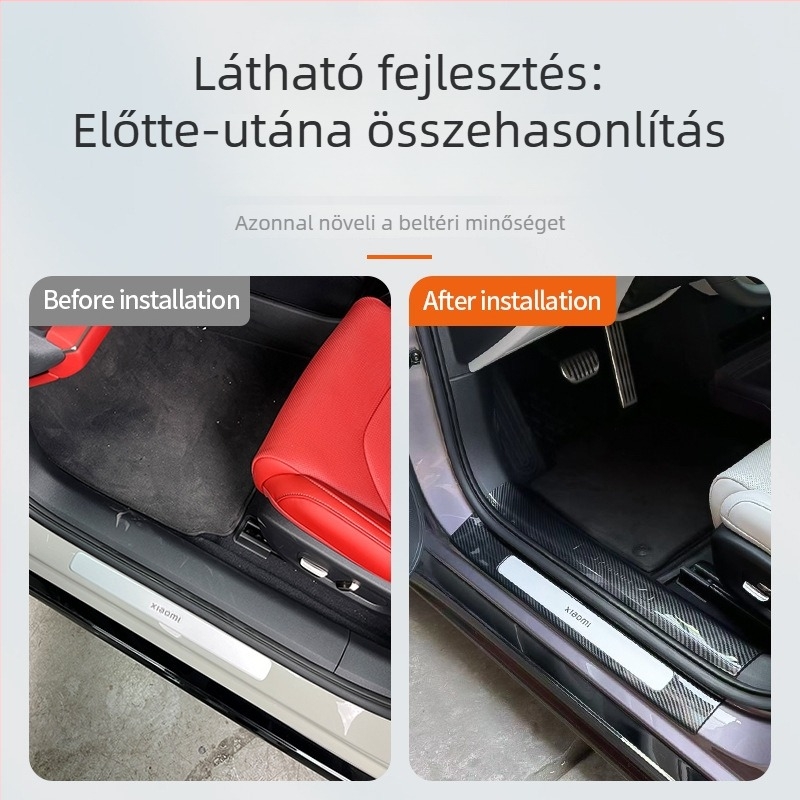 ABS ajtó küszöbsín Xiaomi SU7 – első és hátsó ajtó küszöb, karcolásálló, kopásálló