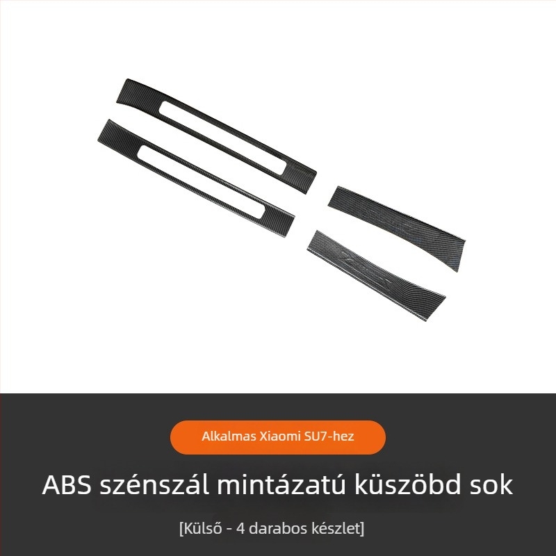 ABS ajtó küszöbsín Xiaomi SU7 – első és hátsó ajtó küszöb, karcolásálló, kopásálló