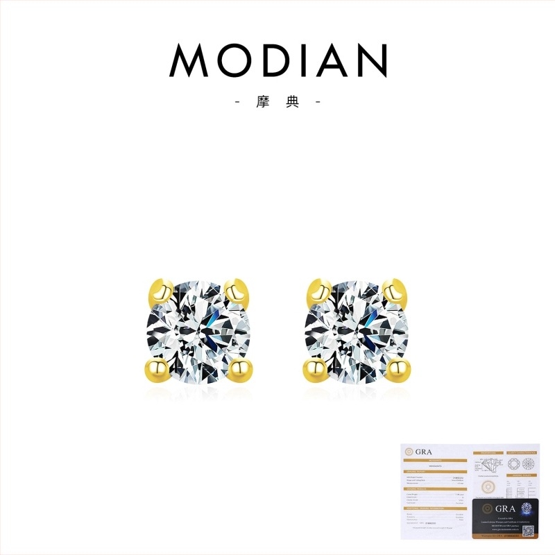 925-ös ezüst fülbevaló moissanittel, antiallergén, geometriai dizájn