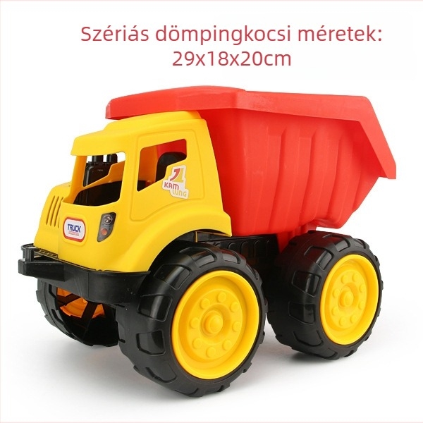 Mérnöki jármű játék: homokozó ásógép és targonc, 1:36-os méretarány, műanyag, Yisi márka, 4–6 éveseknek