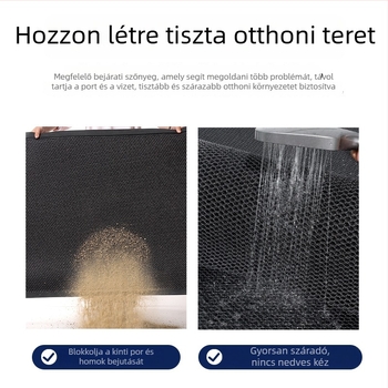 Bejárati szőnyeg üzlethez, csúszásmentes, foltálló, mosható