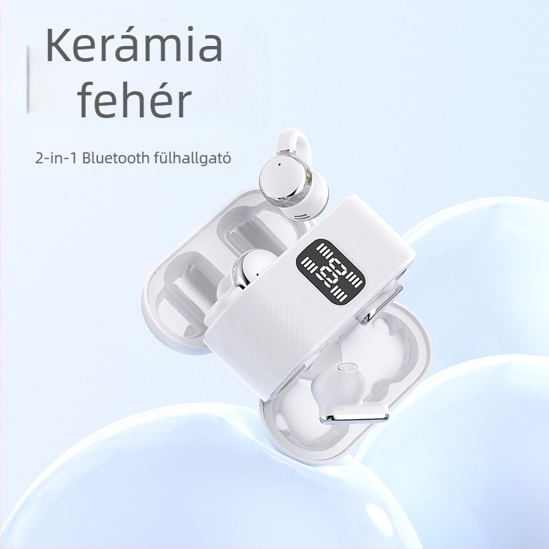 Páros Bluetooth fülhallgatók 15 m hatótávolság, akár 4 óra üzemidő, Huawei chip, szilikon kivitel