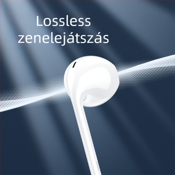 R01 fülhallgató Type-C vezérléssel, érzékenység 120 dB, 100 cm kábel