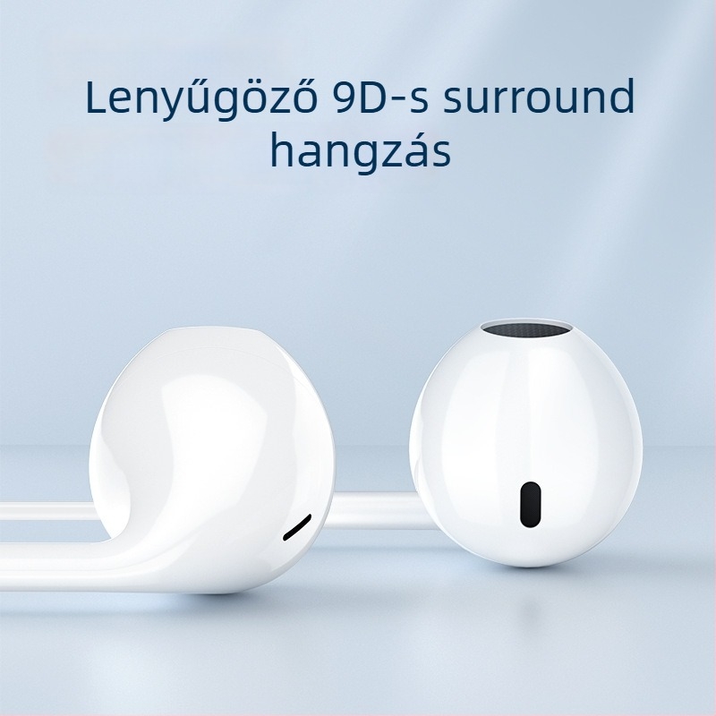 R01 fülhallgató Type-C vezérléssel, érzékenység 120 dB, 100 cm kábel