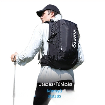 Szabadidős sport hátizsák (uniszex, nylon, vízálló, görbült vállpántok, nagy kapacitás) túrázásra és hegymászásra