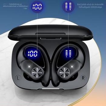 IPX7 vízálló in-ear Bluetooth fejhallgató, hosszú üzemidő több mint 8 óra, zajcsökkentés