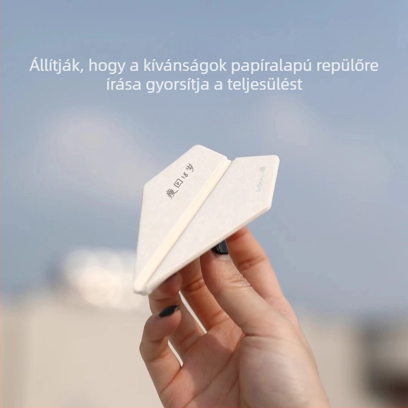 Friendly papírzrepülő autóillatosító – szellőzőbe akasztható medál, aromatikus belső dekoráció, egyszerű stílus
