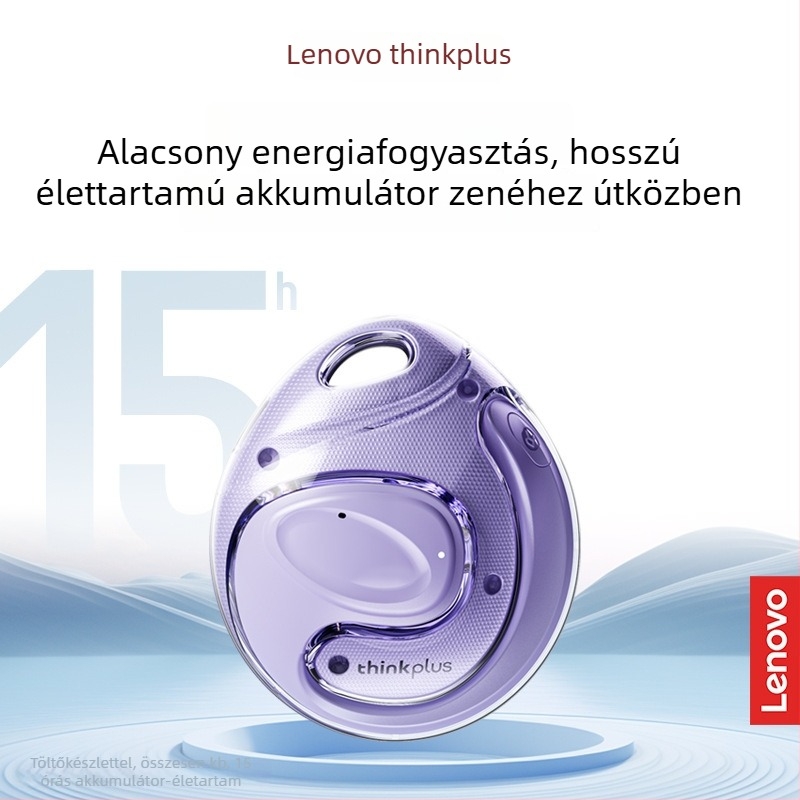 Thinkplus X15Pro második generációs vezeték nélküli TWS sport fülhallgatók, fülbe illeszkedő, alacsony késleltetés e-sportokra, Bluetooth 5.0, 8+ órás üzemidő, IPX4